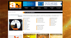 Desktop Screenshot of annuairedelaradio.com